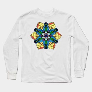 Symmetrical Sea Long Sleeve T-Shirt